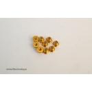 AUTOBLOCANTE ALU. M3 FLANGET DORADO (10u.) ULTIMATE