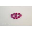 AUTOBLOCANTE ALU. M3 FLANGET ROSA (10u.) ULTIMATE