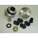 Embrague regulable 4 Zapatas, muelle Blando y volante 33mm. Plus