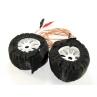Calentadores para Ruedas Rally Game 1/8 Negro