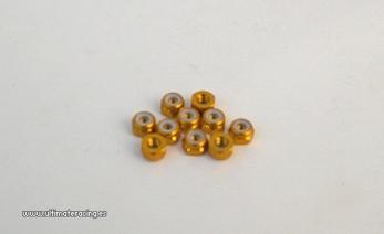 AUTOBLOCANTE ALU. M3 DORADO (10u.) ULTIMATE