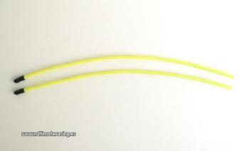 ANTENA RADIO ULTIMATE AMARILLA + TAPON (2u.)