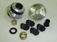 Embrague regulable 4 Zapatas, muelle Blando y volante 33mm. Plus