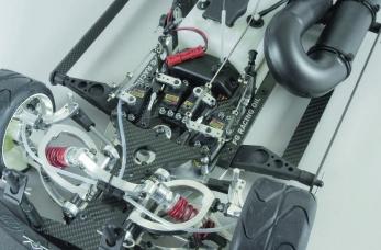 Bandeja de Carbono para 4 servos Standard FG